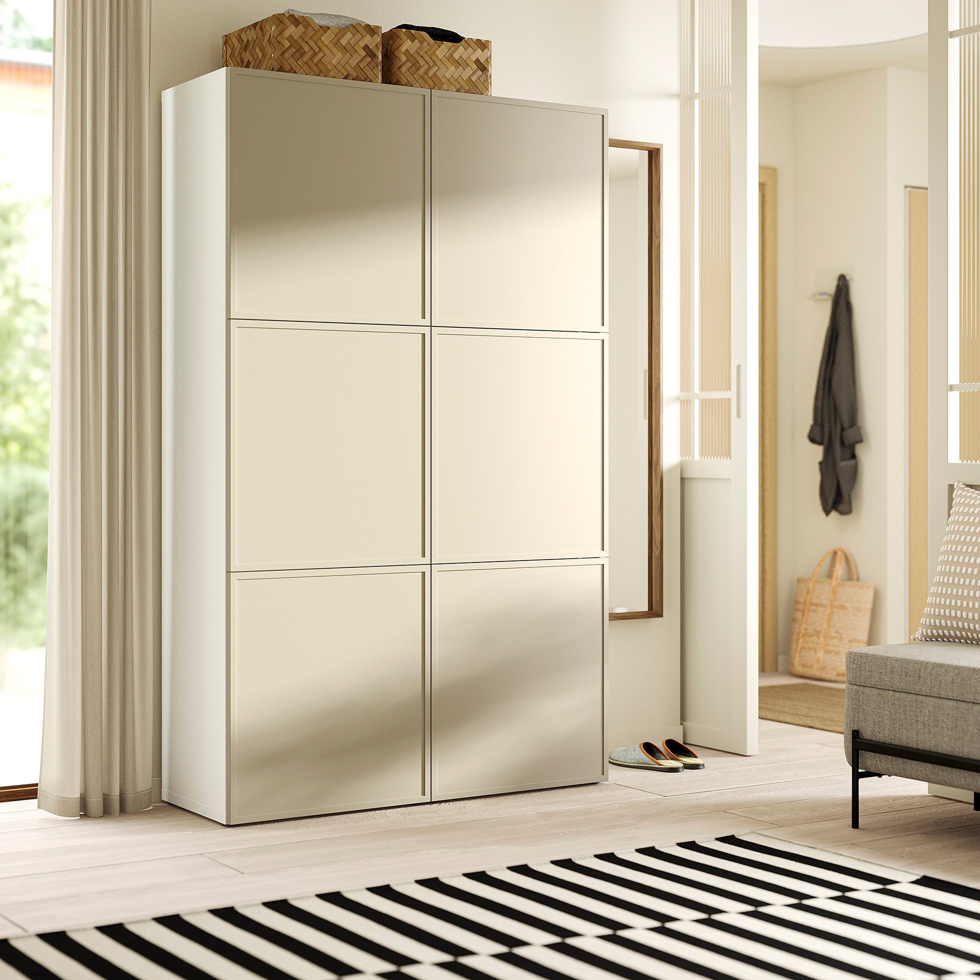 BESTÅ storage combination with doors