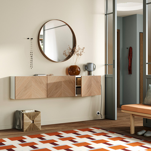BESTÅ wall-mounted cabinet combination