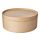 MALLGRODA - 附蓋收納盒 直徑25公分, 實木貼皮 梣木 | IKEA 線上購物 - PE750392_S1