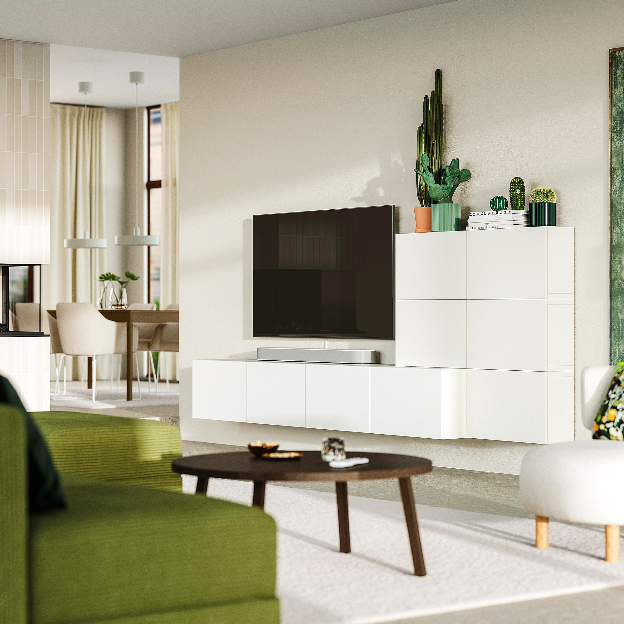 BESTÅ media storage combination