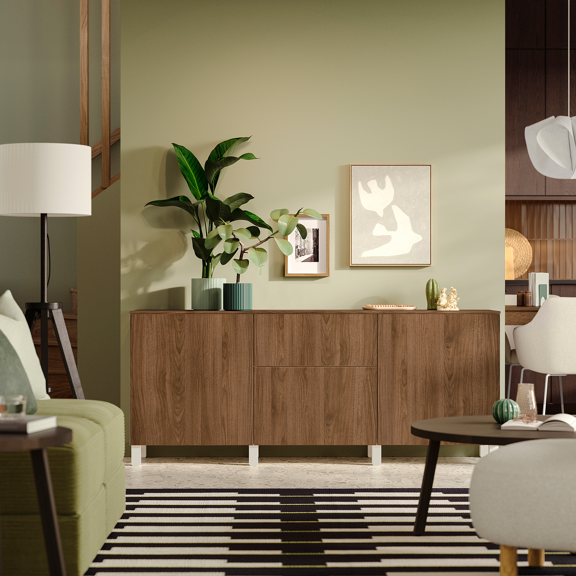 BESTÅ storage combination with drawers