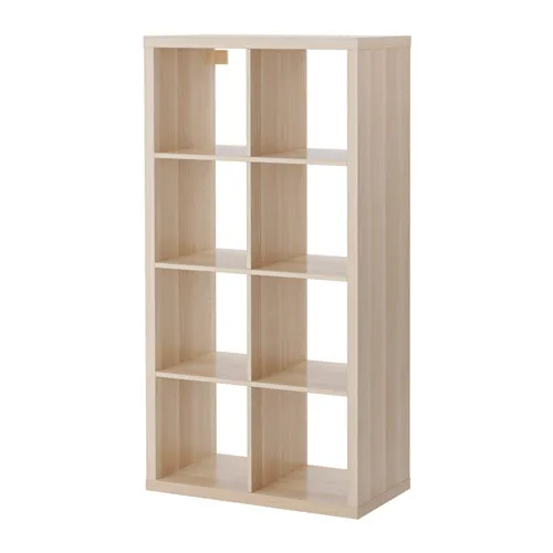 KALLAX - shelving unit, white stained oak effect, 77x147 cm | IKEA Taiwan Online - PE606049_S4