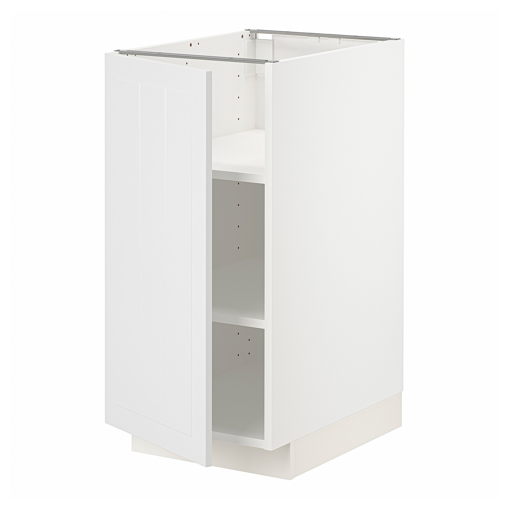 METOD base cabinet with shelves