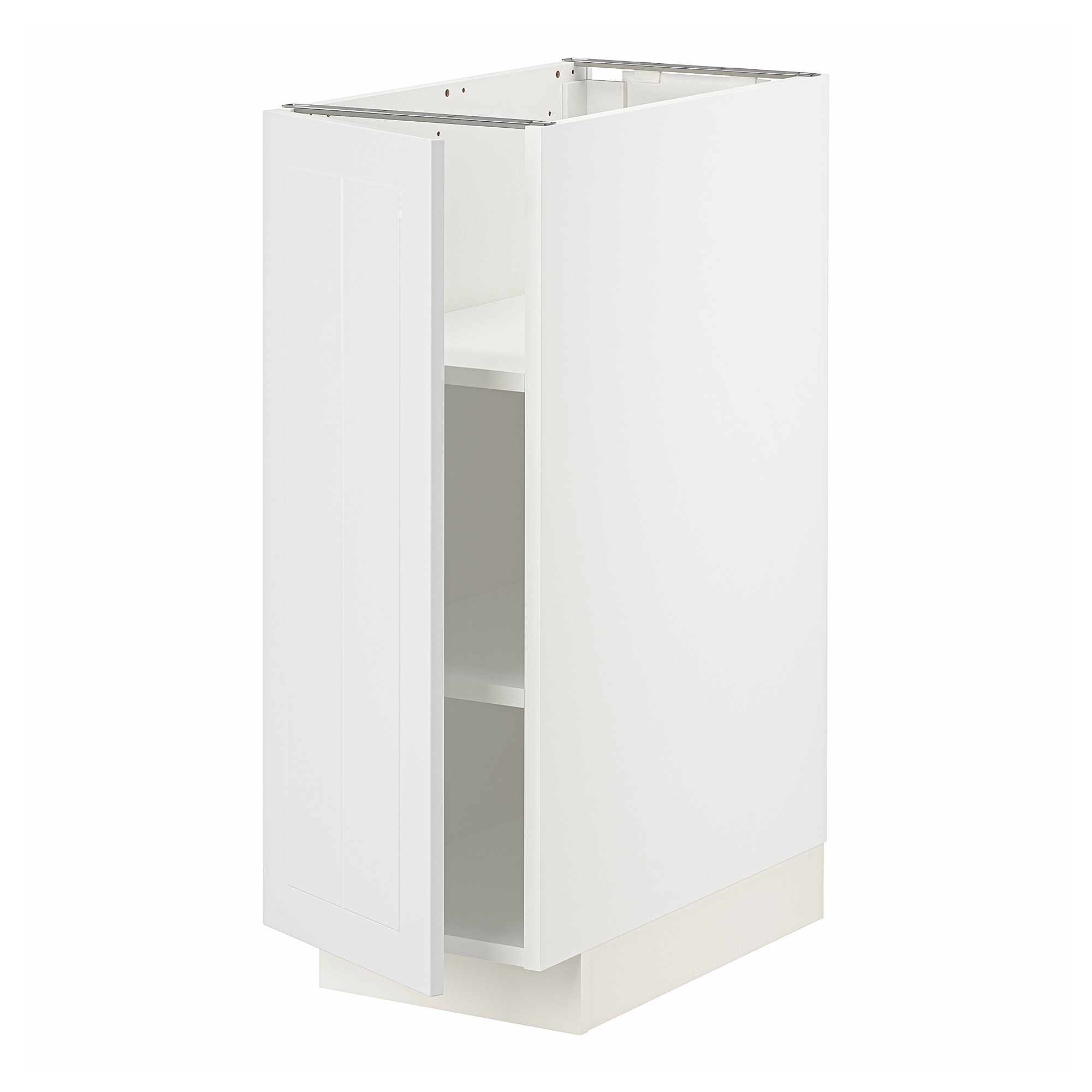 METOD base cabinet with shelves