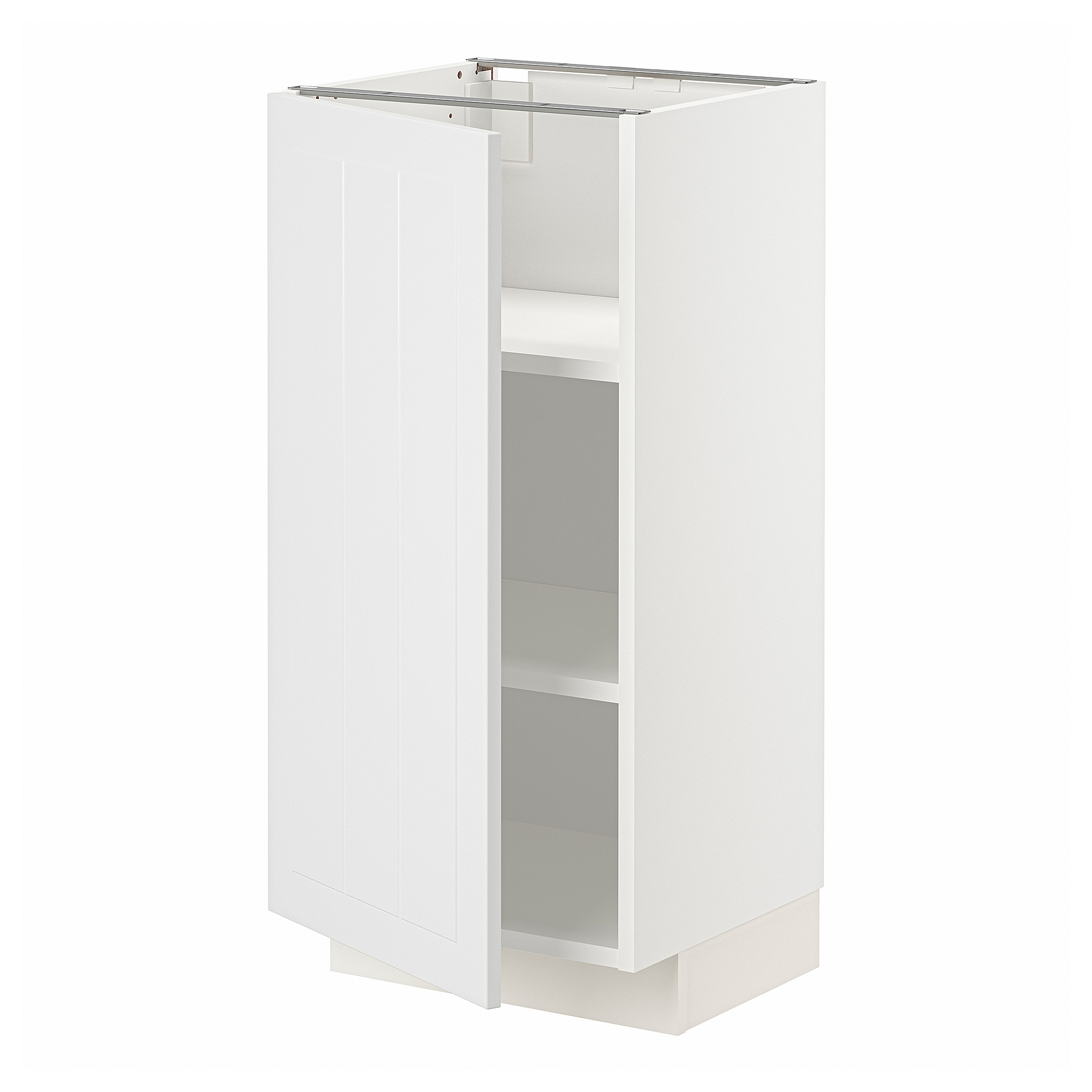 METOD base cabinet with shelves