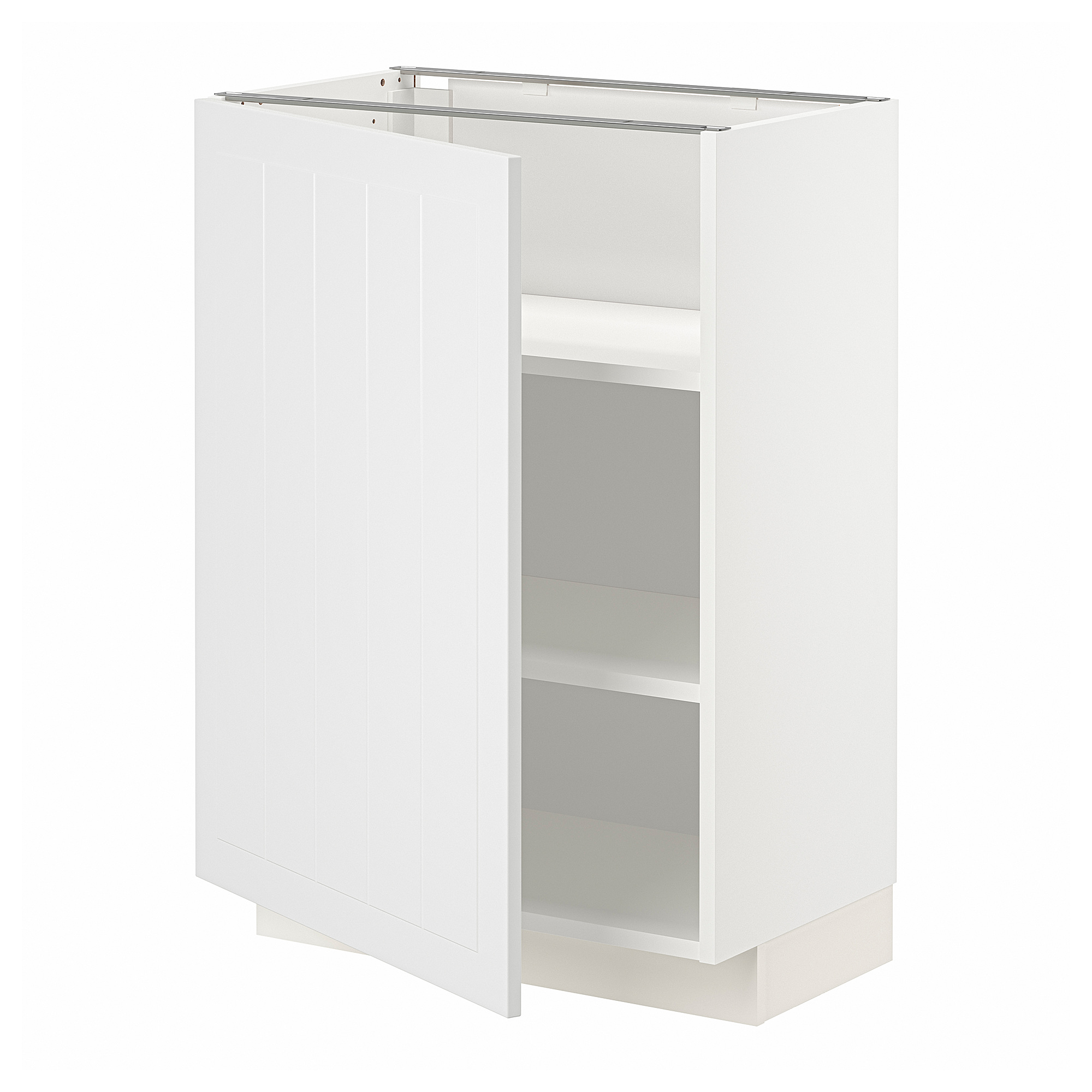 METOD base cabinet with shelves