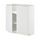 METOD - base cabinet with shelves/2 doors, white/Stensund white | IKEA Taiwan Online - PE805802_S1