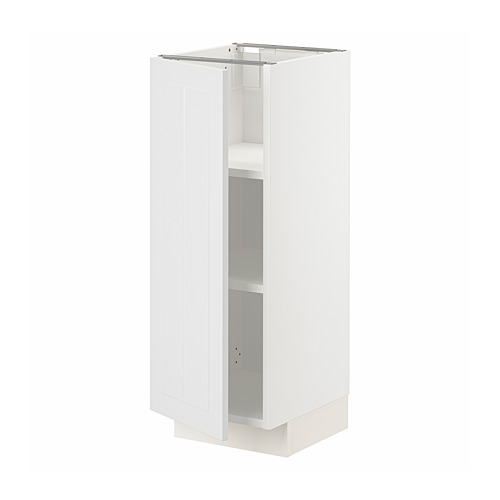 METOD - base cabinet with shelves, white/Stensund white | IKEA Taiwan Online - PE805982_S4