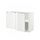 METOD - corner base cabinet with shelf, white/Stensund white | IKEA Taiwan Online - PE805975_S1