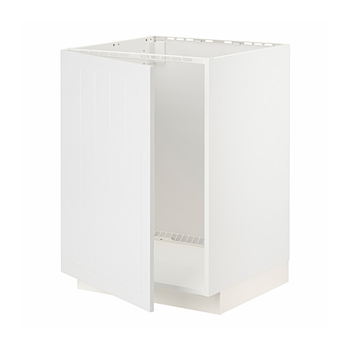 METOD - base cabinet for sink, white/Stensund white | IKEA Taiwan Online - PE805805_S4