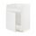 METOD - base cab f HAVSEN single bowl sink, white/Stensund white | IKEA Taiwan Online - PE806024_S1