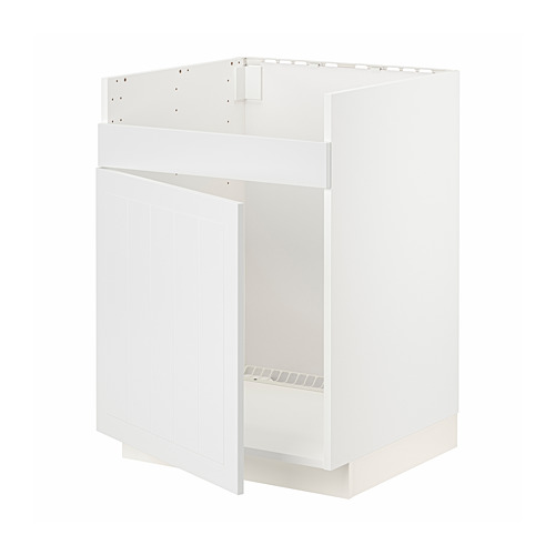 METOD - base cab f HAVSEN single bowl sink, white/Stensund white | IKEA Taiwan Online - PE806024_S4
