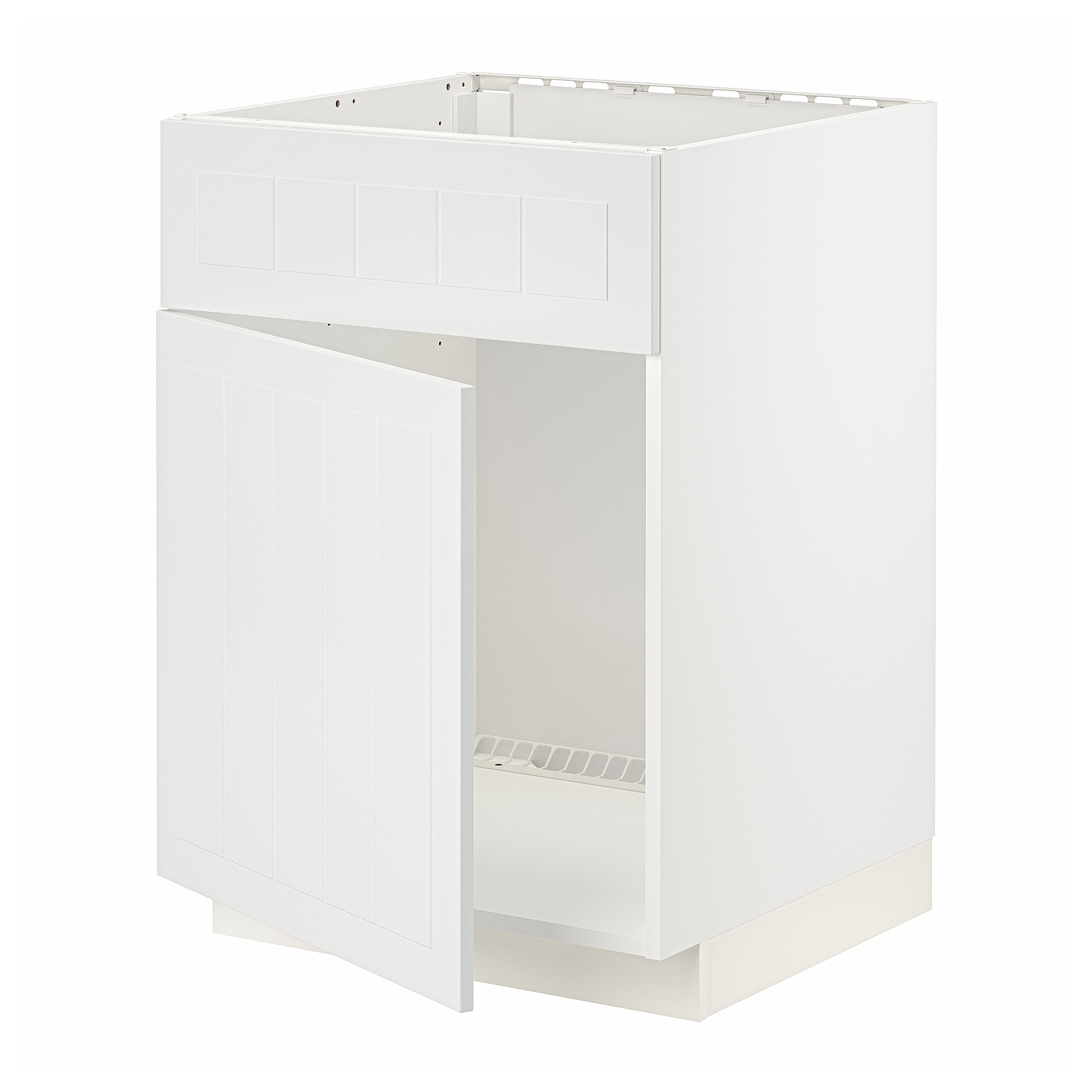 METOD base cabinet f sink w door/front