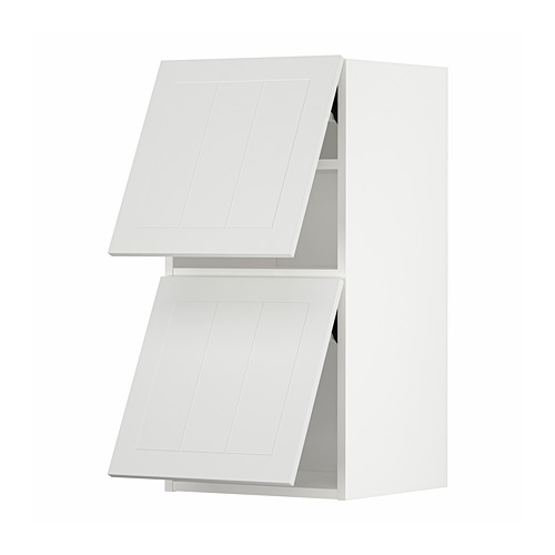 METOD wall cabinet horizontal w 2 doors