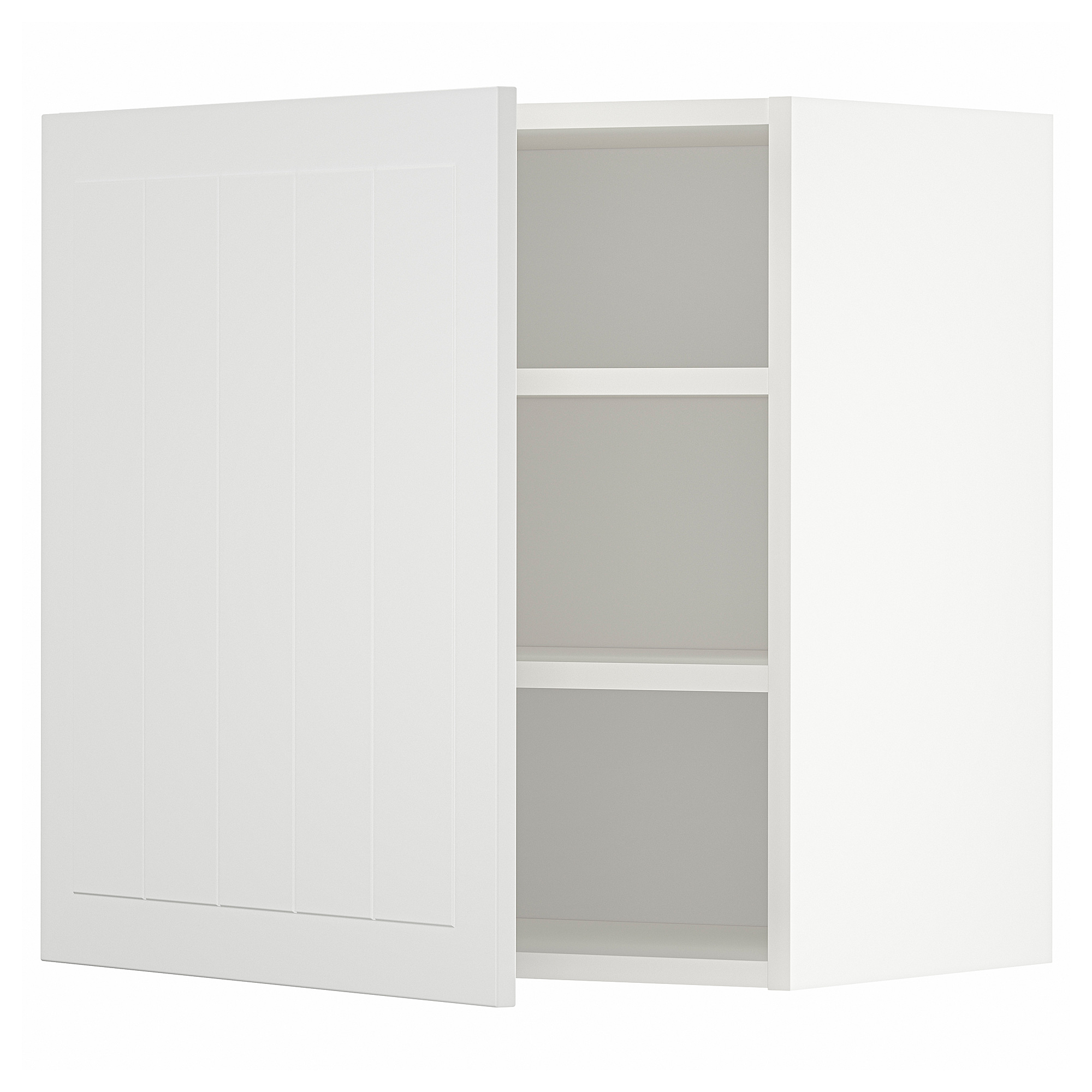 METOD wall cabinet with shelves