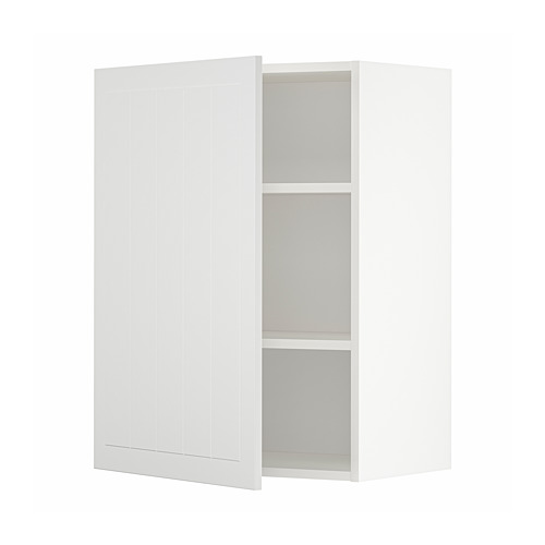 METOD wall cabinet with shelves