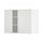 METOD - wall cabinet with shelves/2 doors, white/Stensund white | IKEA Taiwan Online - PE805824_S1