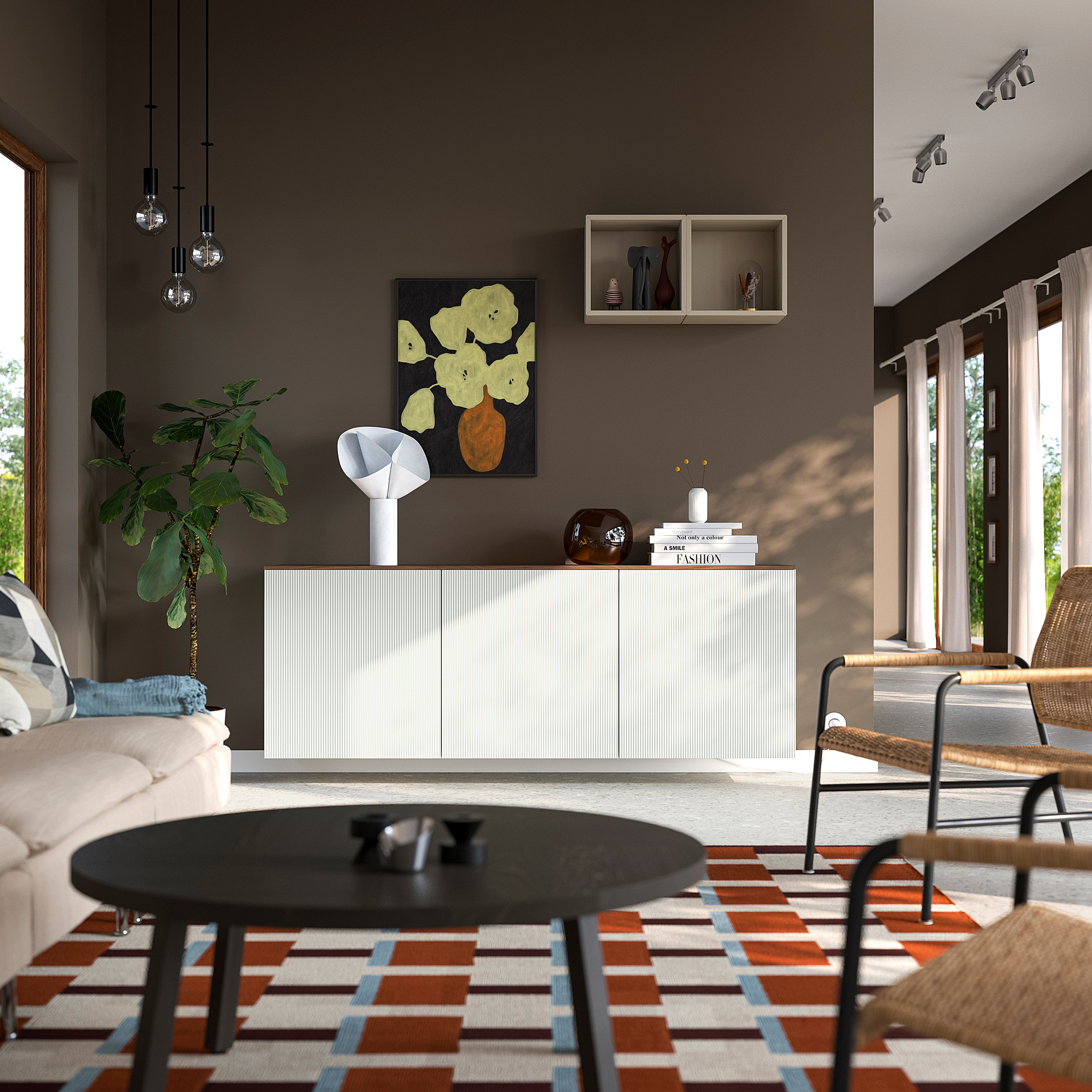 BESTÅ 上牆式收納櫃組合