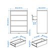 ANKARUDDEN chest of 4 drawers