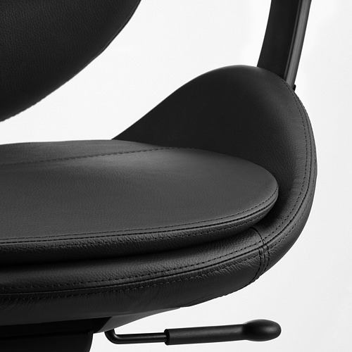 HATTEFJÄLL office chair with armrests