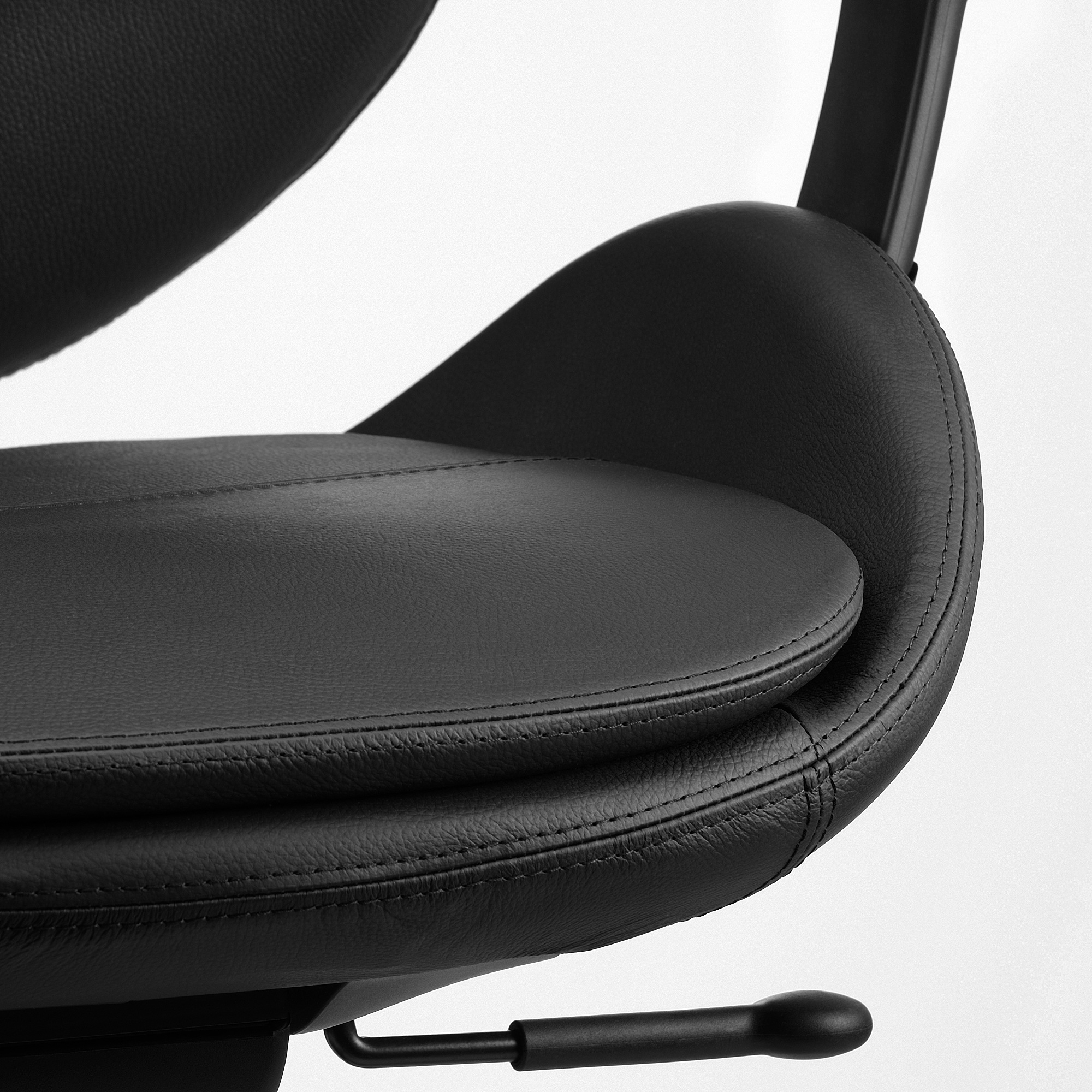 HATTEFJÄLL office chair with armrests