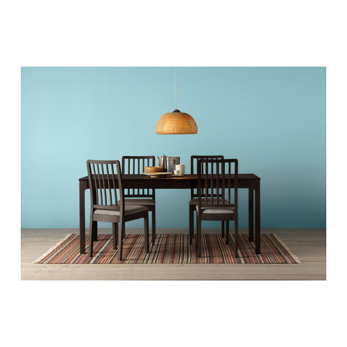 EKEDALEN - 餐椅, 深棕色/Orrsta 淺灰色 | IKEA 線上購物 - PH143363_S4