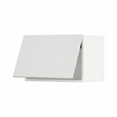 METOD - wall cabinet horizontal w push-open, white/Stensund white | IKEA Taiwan Online - PE805957_S4