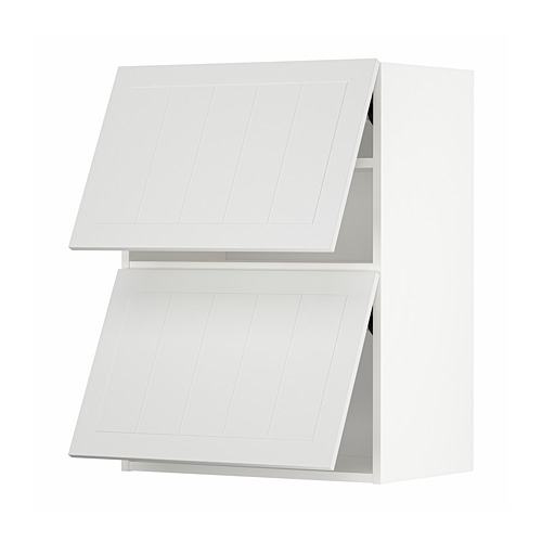 METOD - wall cabinet horizontal w 2 doors, white/Stensund white | IKEA Taiwan Online - PE805846_S4