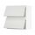 METOD - wall cabinet horizontal w 2 doors, white/Stensund white | IKEA Taiwan Online - PE805857_S1