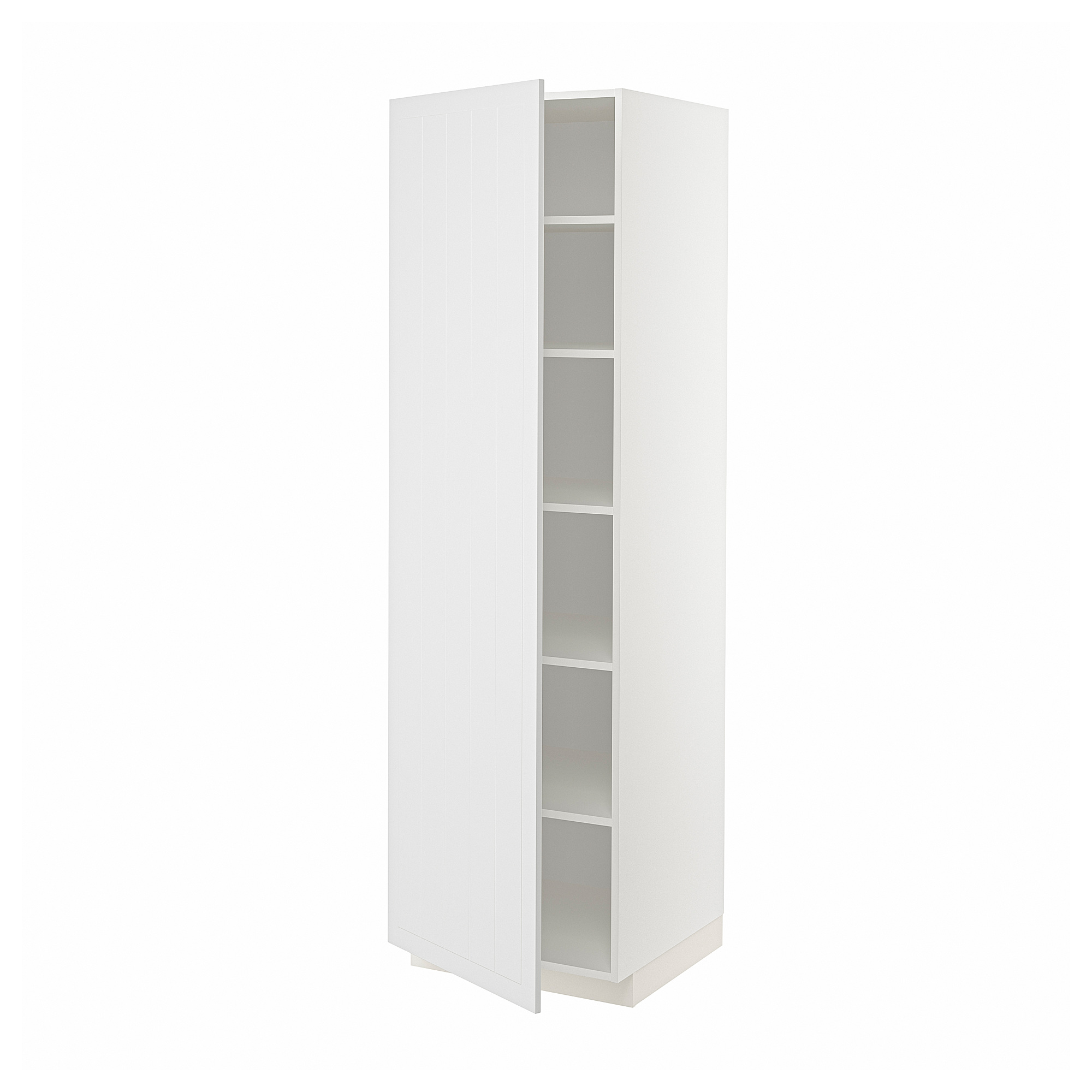 METOD high cabinet with shelves