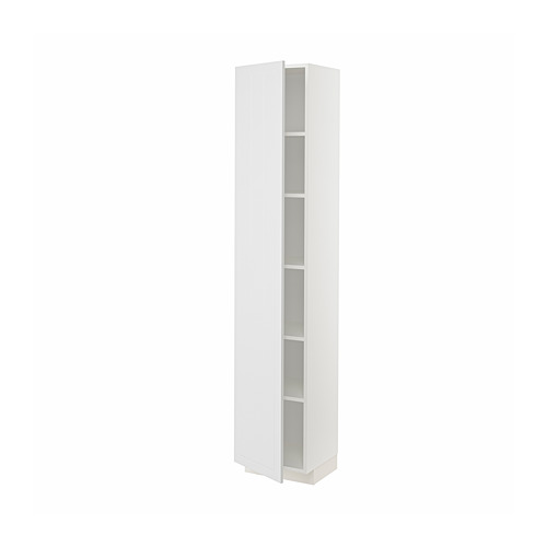 METOD - high cabinet with shelves, white/Stensund white | IKEA Taiwan Online - PE805874_S4