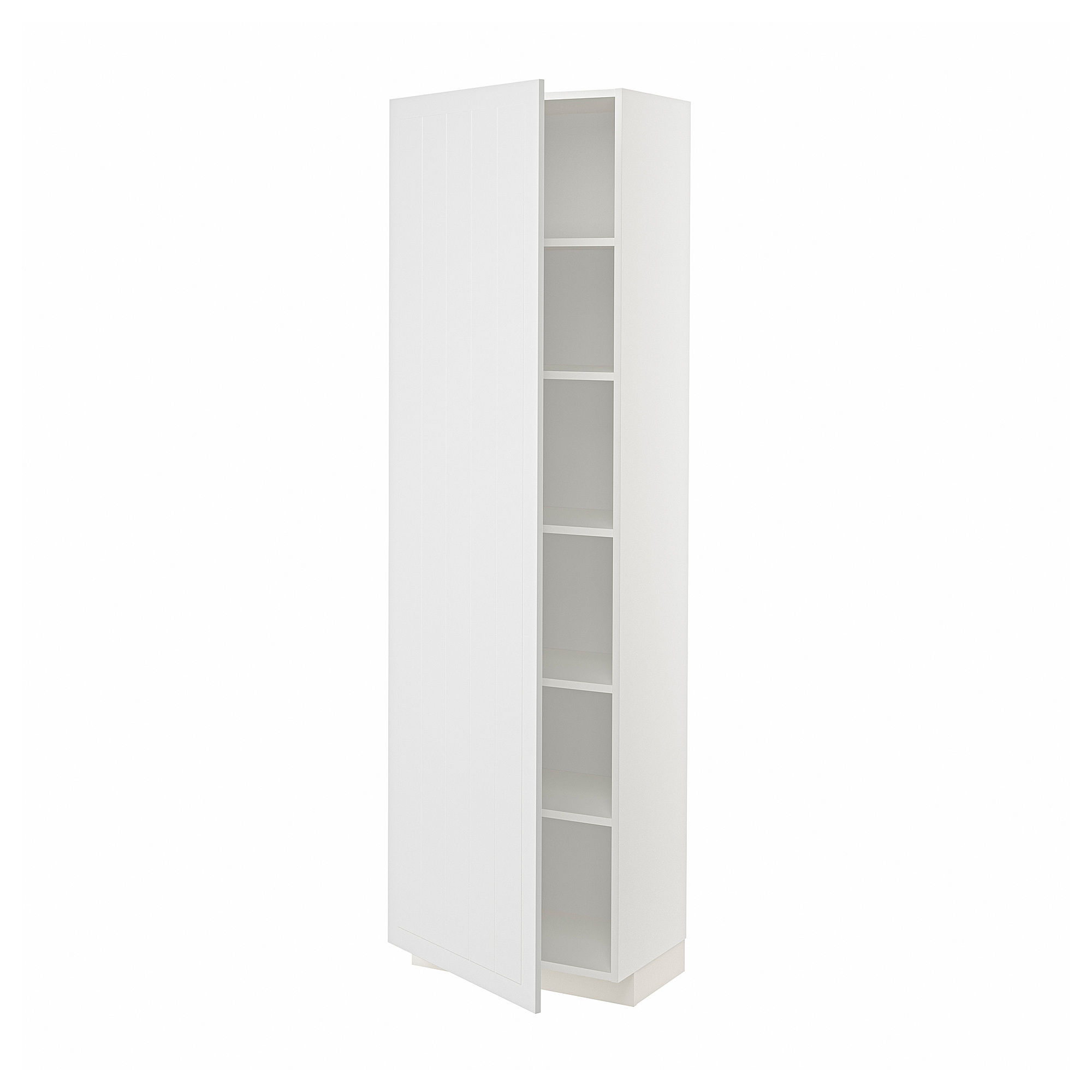 METOD high cabinet with shelves