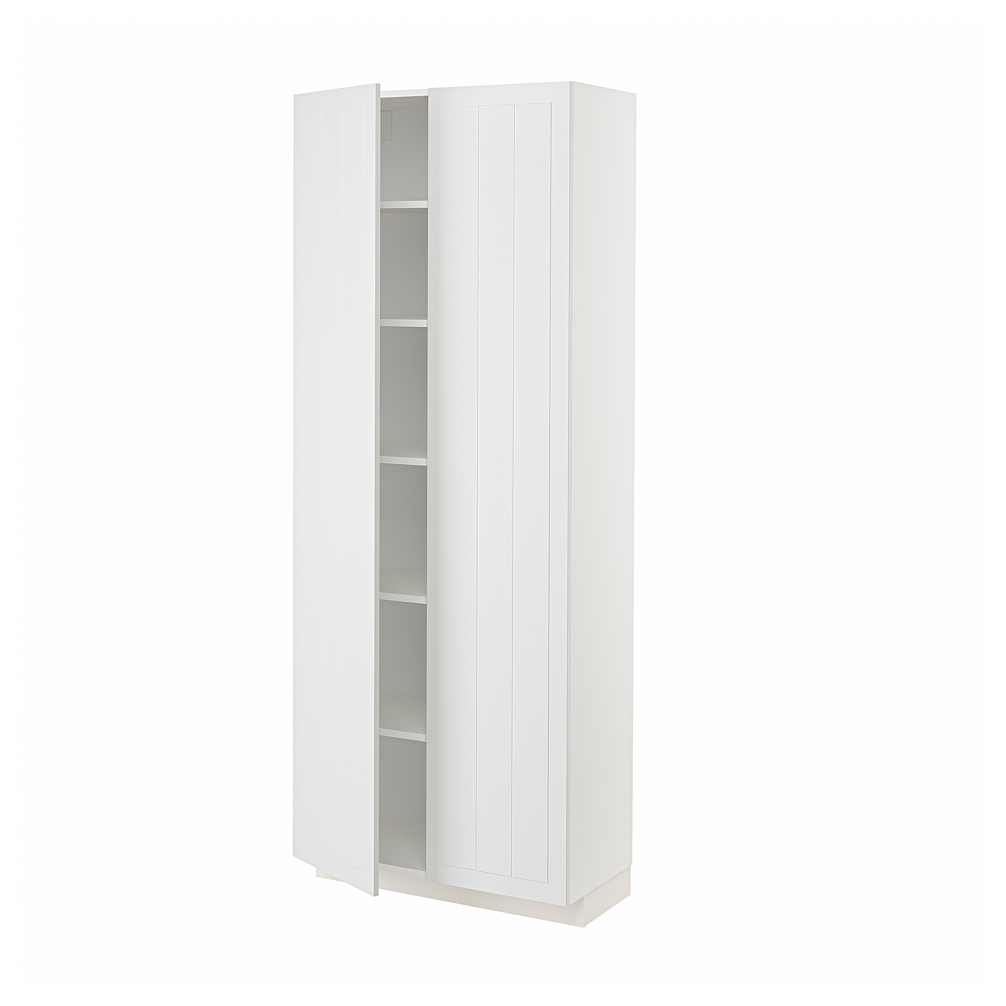 METOD high cabinet with shelves