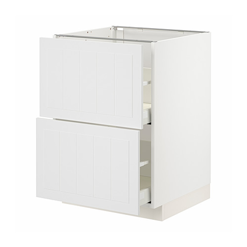 METOD/MAXIMERA base cb 2 fronts/2 high drawers