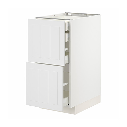 METOD/MAXIMERA - base cb 2 frnts/2 low/1 md/1 hi drw, white/Stensund white | IKEA Taiwan Online - PE805921_S4