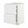 METOD/MAXIMERA - base cb 2 frnts/2 low/1 md/1 hi drw, white/Stensund white | IKEA Taiwan Online - PE805984_S1