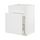 METOD/MAXIMERA - base cab f sink+3 fronts/2 drawers, white/Stensund white | IKEA Taiwan Online - PE805963_S1