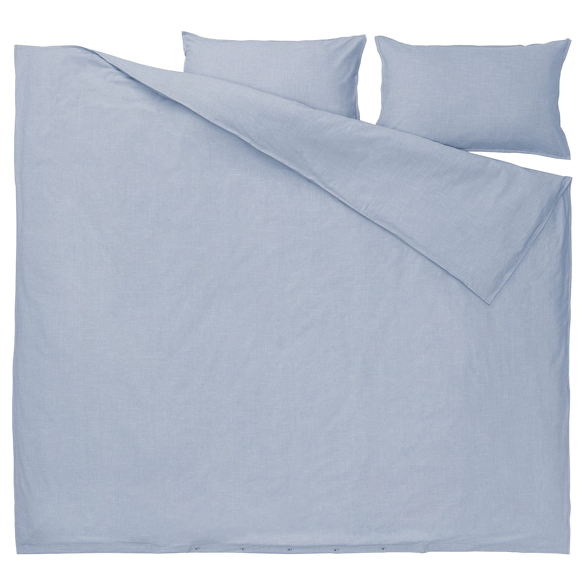 BERGPALM duvet cover and 2 pillowcases