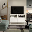 BESTÅ TV bench with doors