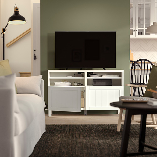 BESTÅ 電視櫃附門板