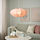 REGNSKUR - pendant lamp shade, oval pink | IKEA Taiwan Online - PE780930_S1