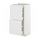 METOD/MAXIMERA - base cab with 2 fronts/3 drawers, white/Stensund white | IKEA Taiwan Online - PE805953_S1