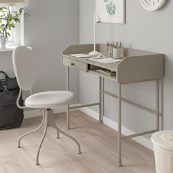 HAUGA - 書桌/工作桌, 白色 | IKEA 線上購物 - PE804102_S3