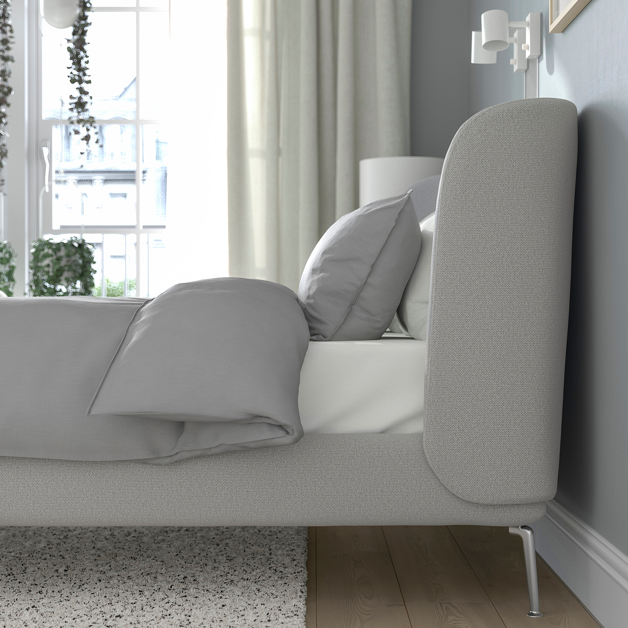 TUFJORD upholstered bed frame