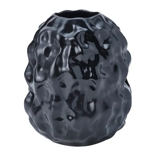 STOCKHOLM 2025 - 花瓶, 黑色, 27 公分 | IKEA 線上購物 - PE954183_S4