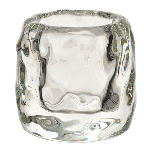 STOCKHOLM 2025 - tealight holder, clear glass, 8 cm | IKEA Taiwan Online - PE954186_S4