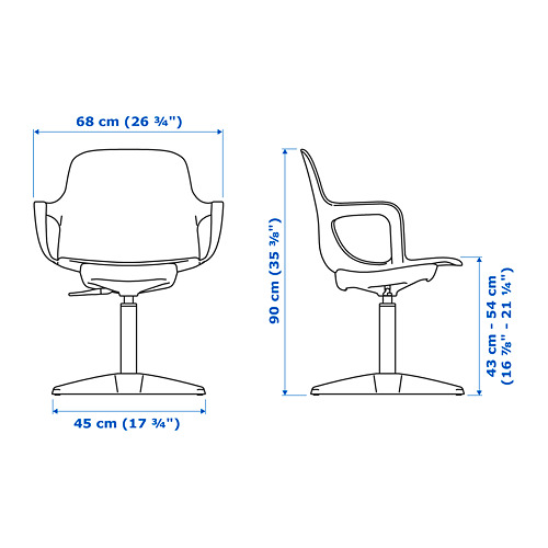 ODGER swivel chair