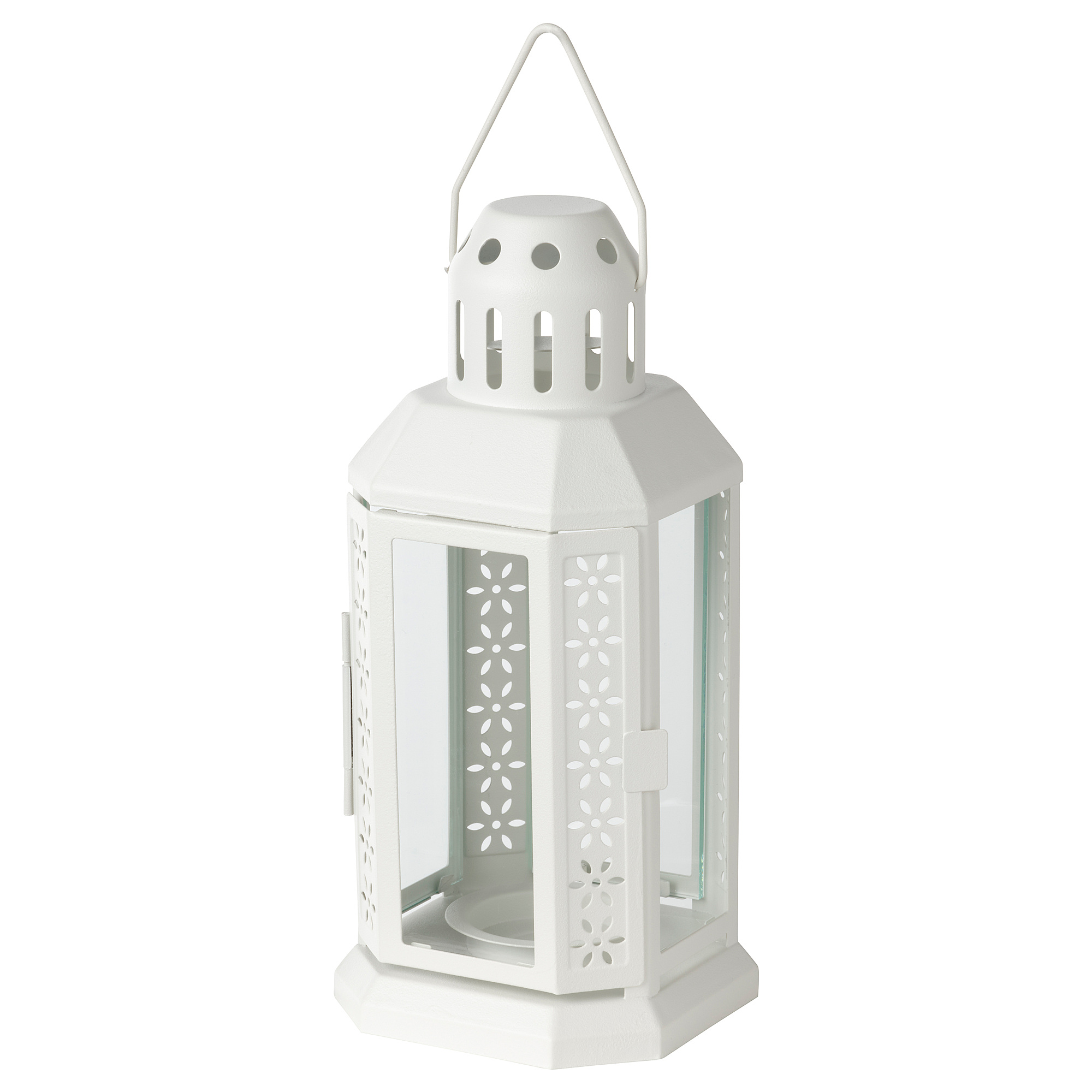 ENRUM lantern for tealight, in/outdoor