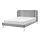 TUFJORD - upholstered bed frame, Tallmyra white/black, 150x200 cm | IKEA Taiwan Online - PE926690_S1