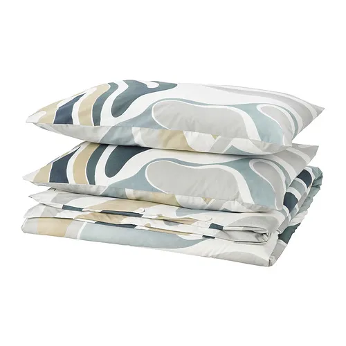 MYGGLASVINGE - duvet cover and 2 pillowcases, multicolour, 200x200/50x80 cm | IKEA Taiwan Online - PE955171_S4